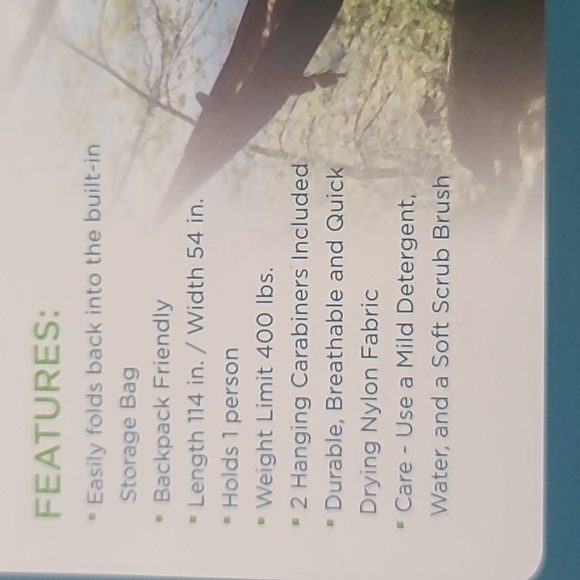 Eco Trekker camping hammock - Picture 6 of 8